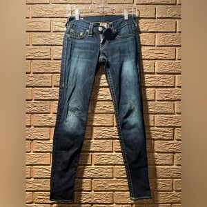 True Religion Dark Blue Skinny Jeans